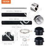 Dyzelinio šildytuvo vamzdžių rinkinys, 7,62 cm - Image 3