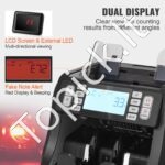 Banknotų skaičiuotuvas su UV MG IR DD padirbtų banknotų aptikimu - Image 5