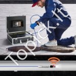 Kanalizacijos kamera, 7 colių ekranas, 1000TVL, 40 m vamzdžių tikrinimo kamera - Image 4