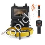 Kanalizacijos kamera, 22,9 cm 720p ekranas, 50 m vamzdžių apžiūrai, 512 Hz sonaras - Image 2