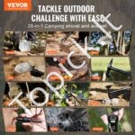 Sulankstomų kirvių ir kastuvų rinkinys 28-in-1 - Image 2