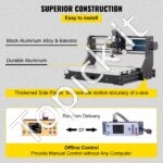 3 ašių graviravimo staklės, skirtos drožinėjimui, frezavimui, plastikui, akrilui, PVC, medienai 300 x 180 x 45 mm - Image 6