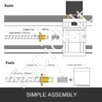 CNC Maršrutizatoriaus rinkinys su lazeriniu graveriu 500mw - Image 6