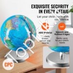 Besisukantis pasaulio gaublys su stovu 203,2 mm 360° - Image 5