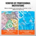 Besisukantis pasaulio gaublys su stovu 203,2 mm 360° - Image 6