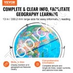 LED Šviečiantis pasaulio gaublys su stovu 330,2 mm - Image 2