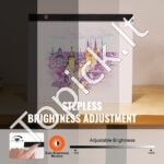 B4 LED šviesos lenta, USB maitinimas, sekimo padas deimantinei tapybai. - Image 7