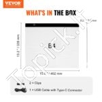 B4 LED šviesos lenta, USB maitinimas, sekimo padas deimantinei tapybai. - Image 4