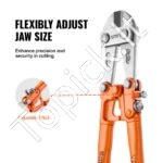 Varžtų pjovimo žirklės 355,6 mm, 5/6 mm - Image 6