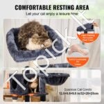 Kačių draskymosi laipiojimo medis 115 cm - Image 9