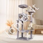 Kačių bokštas su kačių nameliu  143 cm - Image 7