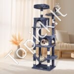 Kačių draskymosi laipiojimo medis 160 cm - Image 4