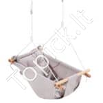 Audeklo hamakas sūpynės 3 režimų iki 68 kg - Image 3