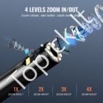 Endoskopo kamera su apšvietimu, dvigubo objektyvo boroskopas, 4,3" ekranas, 15 m kabelis. - Image 7