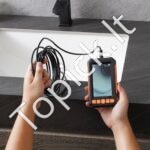 Endoskopo kamera su apšvietimu, dvigubo objektyvo boroskopas, 4,3" ekranas, 15 m kabelis. - Image 3