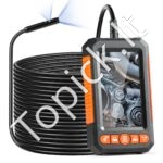 Endoskopo kamera su apšvietimu, dvigubo objektyvo boroskopas, 4,3" ekranas, 15 m kabelis. - Image 2