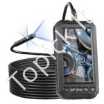 Endoskopo kamera su apšvietimu, trigubo objektyvo boroskopas, 5" ekranas, 5 m kabelis. - Image 2