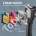 Infraraudonųjų spindulių termovizorius su 240x180 IR raiška ir 2,8" LCD ekranu - Image 7