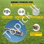 512Hz zondas 8/5" ir 1/4-20" jungtys, drenažo lokatorius mažiems vamzdžiams, sidabrinis - Image 5