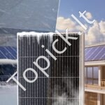 200W monokristalinių saulės kolektorių rinkinys 2 vnt. su įkrovimo valdikliu - Image 3