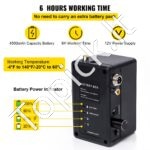 50 m kanalizacijos apžiūros kamera, 17,8 cm LCD, vandeniui atspari, su DVR ir 8 GB SD kortele - Image 5