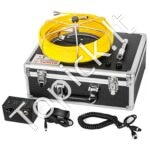 50 m kanalizacijos apžiūros kamera, 17,8 cm LCD, vandeniui atspari, su DVR ir 8 GB SD kortele - Image 2
