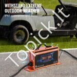 36V 18A golfo vežimėlio akumuliatoriaus įkroviklis, skirtas Club Car, EZGO, Yamaha Crowfoot - Image 6