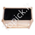 Medinė pakelta sodo dėžutė 86x46x76cm - Image 3