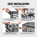 Nerūdijančio plieno narvas šunims 95×65×81 cm - Image 4