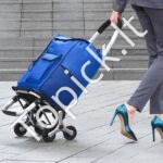 Sulankstomas laiptų pirkinių krepšelis 36L - Image 8