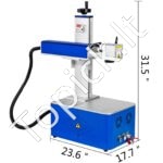 Etikečių graviravimo pluošto lazerinis įrenginys 8000 mm/s 20 W, 150 x 150 mm - Image 8