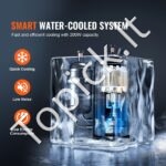 Vandens aušinimo sistema su įmontuotu kompresoriumi 12 l 200 W - Image 3