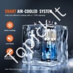 Profesionalus pramoninis vandens aušintuvas 1500 W,15 l, 65 l/min - Image 3