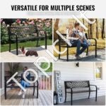 1,17 m metalinis suoliukas, 217,72 kg talpa, su atlošu ir porankiais. - Image 5