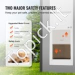 Šunų durys su šunų sklende, stumdomos, reguliuojamos 1927-2049 mm, XL dydžio. - Image 6