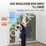 Šunų durys su šunų sklende, stumdomos, reguliuojamos 1927-2049 mm, M dydžio - Image 7