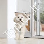 Šunų durys su šunų sklende, stumdomos, reguliuojamos 1927-2049 mm, M dydžio - Image 3