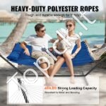 Dviejų asmenų hamakas su išlenkta juosta, nuimama pagalve, nešiojimo krepšiu, 217,72 kg talpa. - Image 8