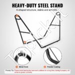 Dviejų asmenų hamakas su plieniniu stovu, 217,72 kg talpa, su krepšiu ir pagalve. - Image 5