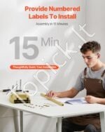 Metalinis vestuvių arkos gėlių baliono rėmas 3 vnt - Image 5