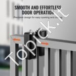 Slankiojančių vartų ritininis kreipiamasis volas su C tipo laikikliu, 188 x 60 x 69 mm. - Image 5