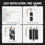 Slankiojančių vartų ritininis kreipiamasis ritinėlis su L formos laikikliu, 203 x 200 x 105 mm. - Image 5