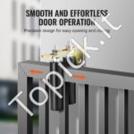 Slankiojančių vartų ritinėlių kreipiamieji su L formos laikikliu, 200x180x45 mm. - Image 6