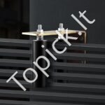 Slankiojančių vartų ritinėlių kreipiamieji su L formos laikikliu, 200x180x45 mm. - Image 3