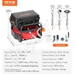 Kanalizacijos kamera, 50 m, savaime išsilyginanti, su 25,6 cm jutikliniu ekranu. - Image 3