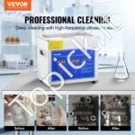 3L nerūdijančio plieno ultragarso valymo mašina su šildytuvu ir laikmačiu - Image 7