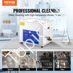 10L nerūdijančio plieno ultragarso valymo mašina su šildytuvu ir laikmačiu - Image 8