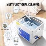 10L nerūdijančio plieno ultragarso valymo mašina su šildytuvu ir laikmačiu - Image 5