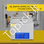 15L nerūdijančio plieno ultragarso valymo mašina su skaitmeniniu šildytuvu ir laikmačiu - Image 9