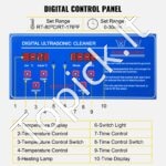 22L nerūdijančio plieno ultragarso valymo mašina su šildytuvu ir laikmačiu - Image 6